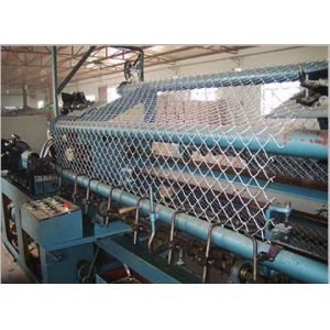 Double Wire Fully Automatic Chain Link Machine Diamond Wire Mesh Machine Serve