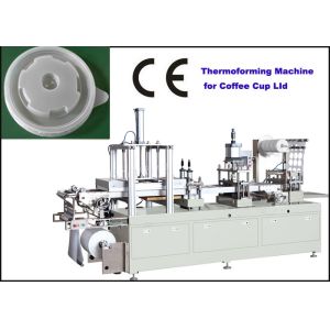 Wholesale PP tranparent sheet cup lid Automatic Plastic Thermorforming Machine for Sale from china suppliers