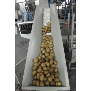 Customized Potato Packing Machine Mobile Bagging Plant 2.5KW