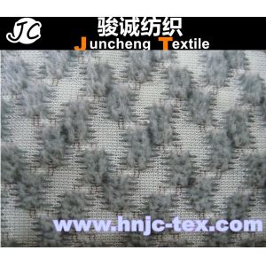 China high-density 3D polyester fabric with four combs pattern for sofa/cloth