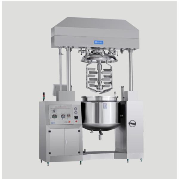 Cosmetics Vacuum Homogenizing Emulsifier Electric Vacuum Emulsifying Mixer