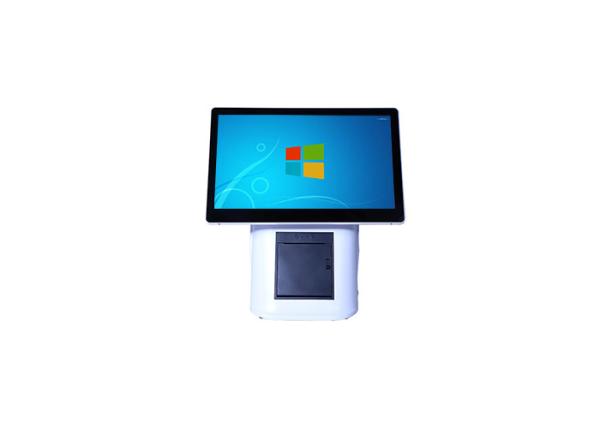 Quality Smart POS Machine With Printer , POS Computer Hardware Humanized Operation Angle for sale