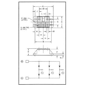 Wholesale RM20TPM-2H RM20TPM-2H HIGH VOLTAGE MEDIUM POWER GENERAL USE INSULATED TYPE MITSUBISHI igbt power module from china suppliers