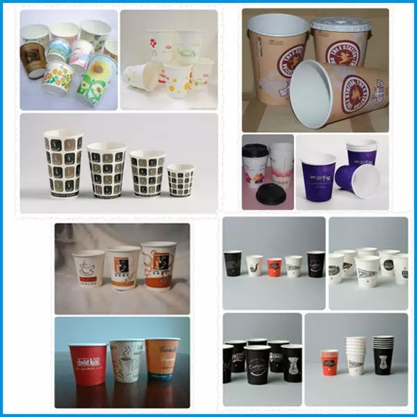 Double Wall Hot And Cold Drink Container Paper Cup Production Line