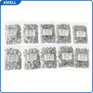 Custom Engraving Button Battery Shell in 304 or 316 Stainless Steel for CR2016