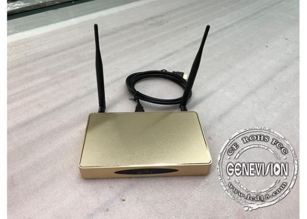 Quality Android HD Media Player Box with Wifi , Eight Core CPU 4G Digital Signage Player with  input for sale