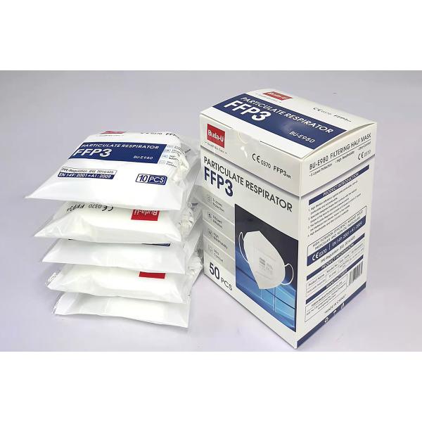 Buda-U FFP3 Face Mask , FFP3 Respirator Mask , Particles Filtering Mask For