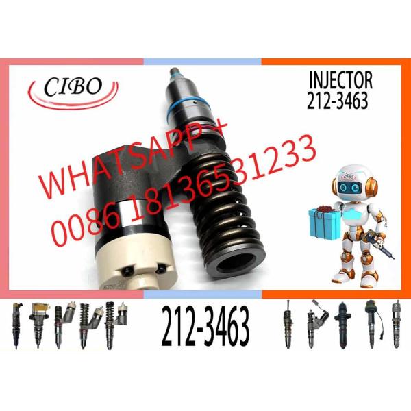 Diesel Engine Injector C10 C12 3176 3196 Common Rail Fuel Injector 2123463 212-3463 For Spare Parts