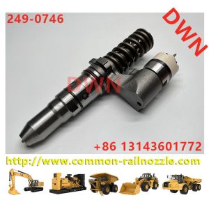 249-0746 Common Rail 3152B Diesel Engine Fuel Injectors 10R-2826 10R-2827