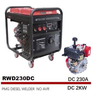 PMG Diesel Engine Driven Welding Machine Electric Start SMAW Process