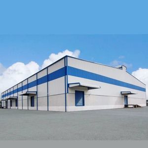 Customizable C.Z Shape Steel Channel Purlin Metal Structure Warehouse With Glass Wool Roof Wall Material