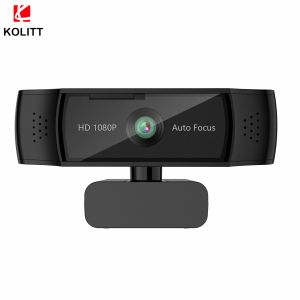 Buy cheap Full HD Desktop Computer Cameras Wide Angle Webcam With Microphone from wholesalers