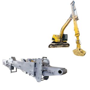 Long Reach Telescopic Dipper Arm Precision Digging