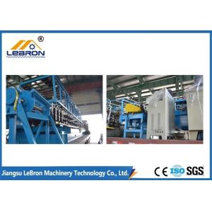 PLC Control Automatic Cable Tray Roll Forming Machine new type made in china
