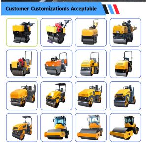 Construction Machinery Manufacturer Double Drum Roller Compactor Vibratory