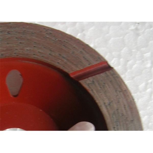 Durable Grinding Stone Wheel / Angle Grinder Sintered Segment Cup Wheel For Granite