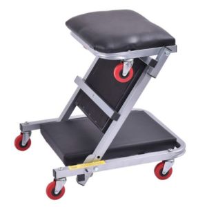 Foldable creeper and seat