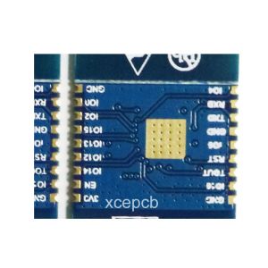 4 Layer Half Hole Bluetooth Module Fr4 Circuit Board With Exposure Gold Of