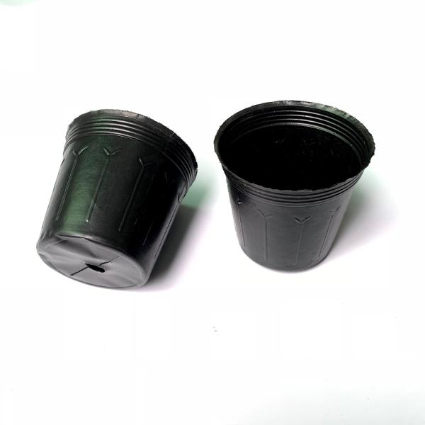 Custom Plastic Flower Pot Soft Plastic Nursery Pot For Home