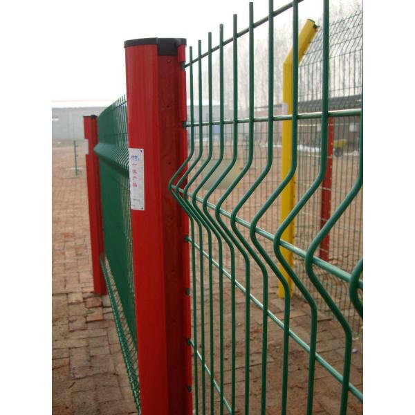Plastic Coating Security Iron Wire Mesh Fence Airport Fence Metal Fence Powder Coating