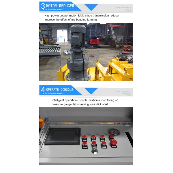 Customizable Type 250 Hydraulic Bridge Cold Bending Machine for Tunnel Arch Formation