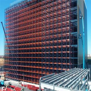 Wholesale Powdercoating Pallet Rack Supported Building ASRS Construction Q235 Steel from china suppliers