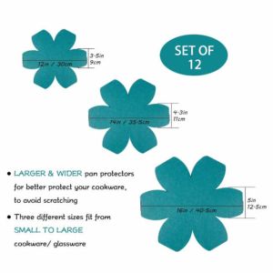 Larger Thick Felt Pot Separators , ODM Felt Pan Dividers