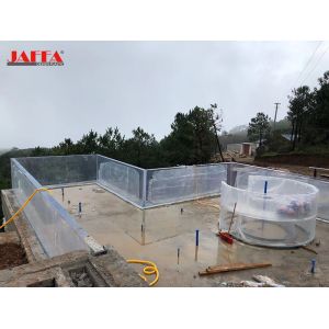 Scratch Resistant Explosion Proof Transparent Acrylic Infinity Pool