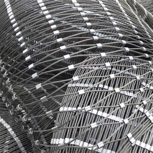 Stainless Steel Black Oxide Cable Mesh The Superior Solution for Zoo Enclosures