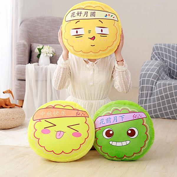 Cotton Material Plush Toy Pillow Smooth Feeling Printing Logo 20 / 40CM