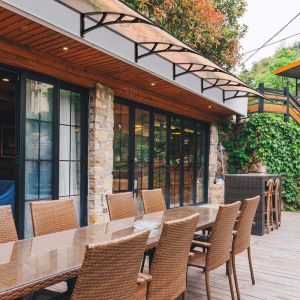 Wholesale CE 80x150cm Polycarbonate Farmhouse Window Awning from china suppliers