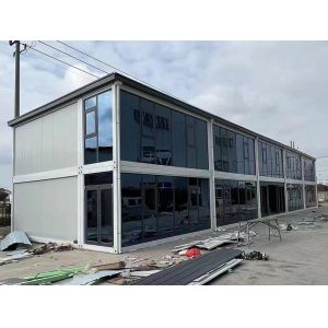 40'HQ Shippment Customized Glass Wall Detachable Container House for Fireproof