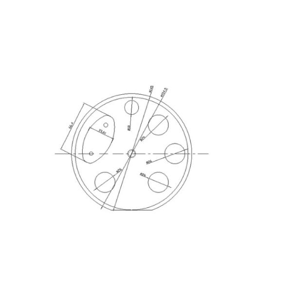 duct mounting Dome Fiber Optic Splice Closure