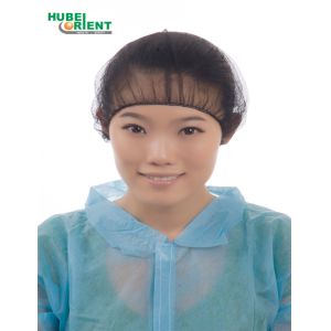 Disposable Nylon Bouffant Hair Net With Elastic