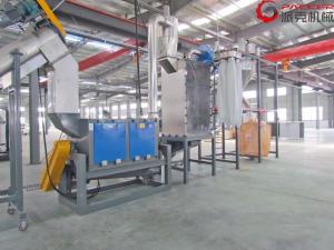 China Waste PET Bottle Washing Line , Pet Bottle Recycling Equipment 500-5000kg/H on sale
