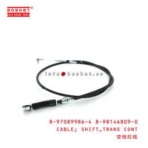 Wholesale 8-97089986-4 8-98146809-0 transmission control cable For ISUZU NKR55 4JB1 from china suppliers