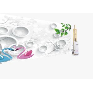 4.3'' Lcd Vertical Operated Wall Printing Machine 720x2880 Dpi Unlimited Width