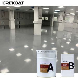 High Gloss Self Leveling Epoxy Floor Coating with 5:1 Mix Ratio and 12 Months