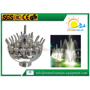 Adjustable Three Layer Water Fountain Nozzles Scattering Spray Fireworks Shape