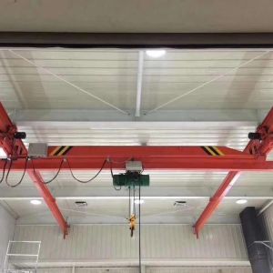 LX Type 1T Underhung Electric Hoist Overhead Travelling Crane 3 Phase Power
