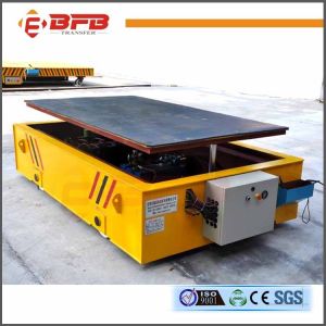 Dumping Platform Industrial Material Carts , Simple Structure Lifting Table