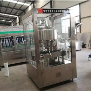 Small Automatic Liquid Filling Machine With Capping Function Easy To Adjust 140
