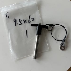 Stainless Steel T Handle Quick Release Pin with Lanyard