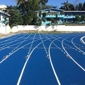 WAF Approved Outdoor Running Track Playground Synthetic Sports Flooring