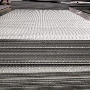 Stainless Steel Checker Plate ASTM EN DIN AISI304 AISI316L AISI321 SS Patterns