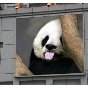 P10 P8 Outdoor Full Color Led Display Advertising Video SMD 320 * 160mm Size