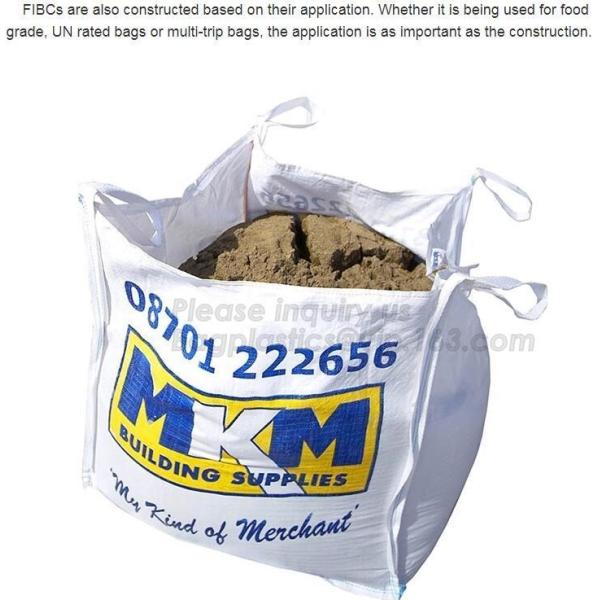 1500kg pp woven jumbo bag packing for sand and ore with high UV treated,PP Big