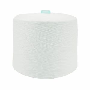 High Strength Core Spun TFO Yarn 100% Polyester Spun Sinopec Staple Fiber