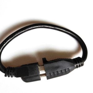 American standard 3pin black 18AWG extension power cord 0.5m-10m copper power