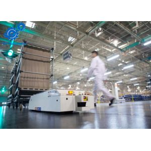 380V 60HZ 3PH AGV Car Systems , Wheeled Mobile AGV Robot Systems
